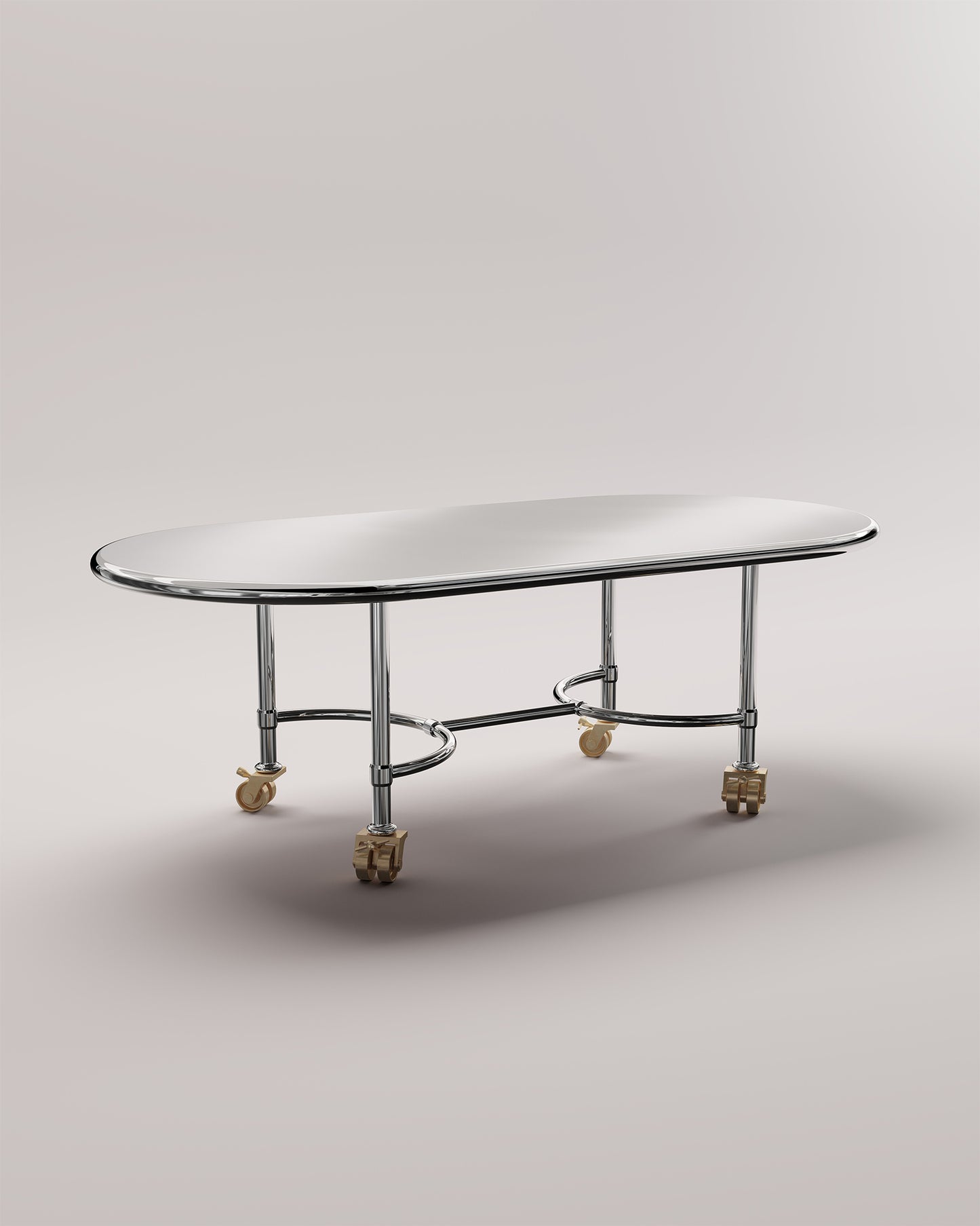 Daydream Muse Table™ : Stainless Steel