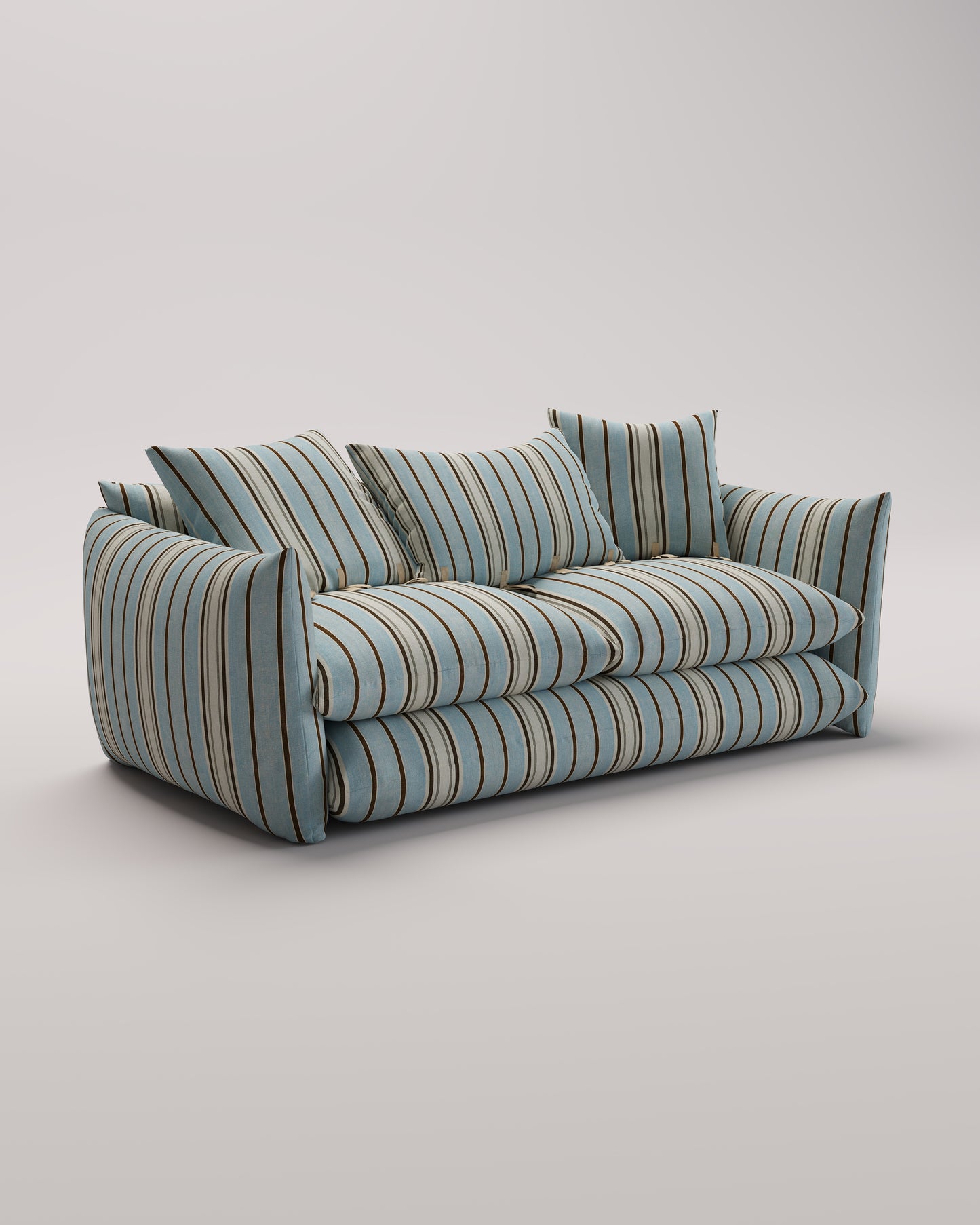 Studio Sofa in Stripe Two