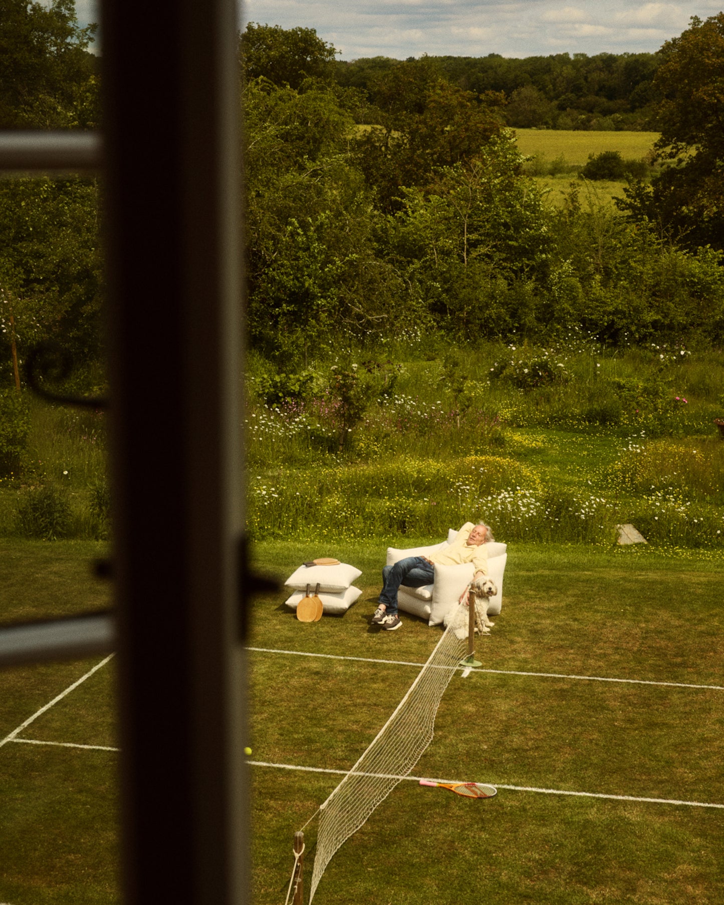 Outdoor Studio Chair™: Wild Plain Chalk
