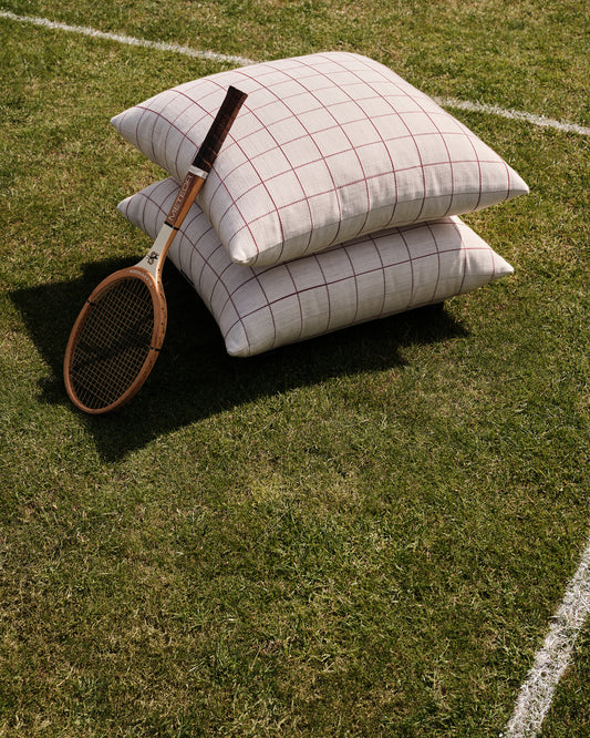 Outdoor Studio Stool: Wild Box Check