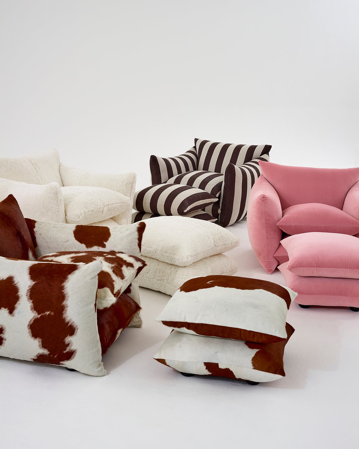 Special Edition Studio Stool: Cowhide