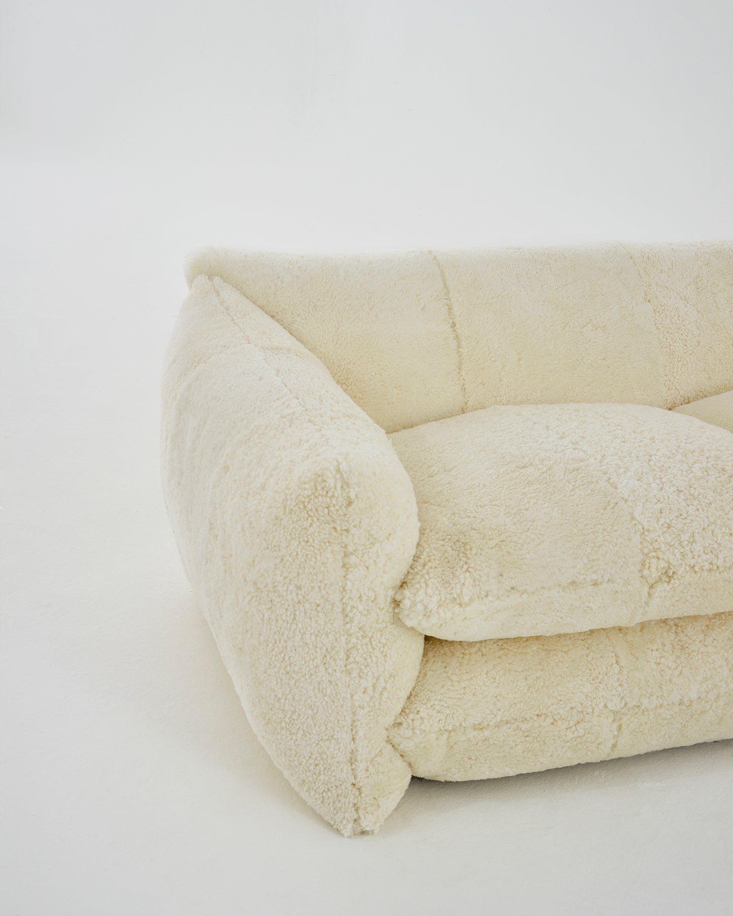 Studio Sofa in Shearling