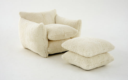 Studio Stool: Shearling