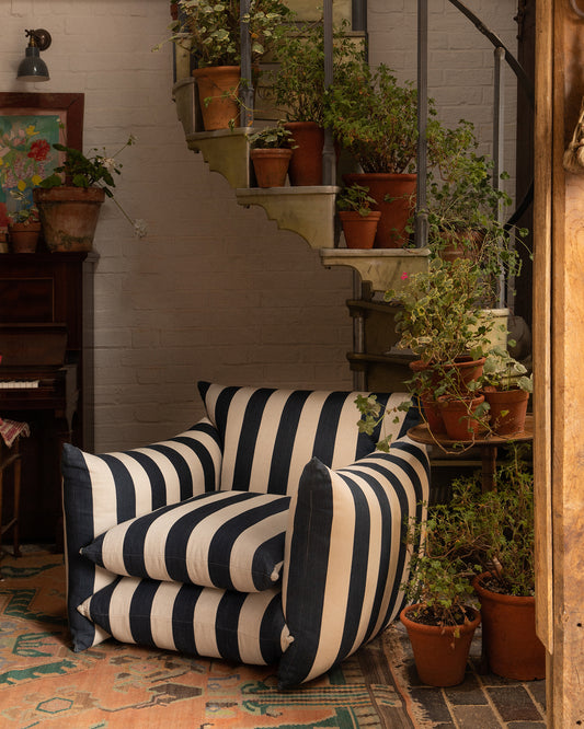 Studio Chair™ : Indigo Studio Stripe