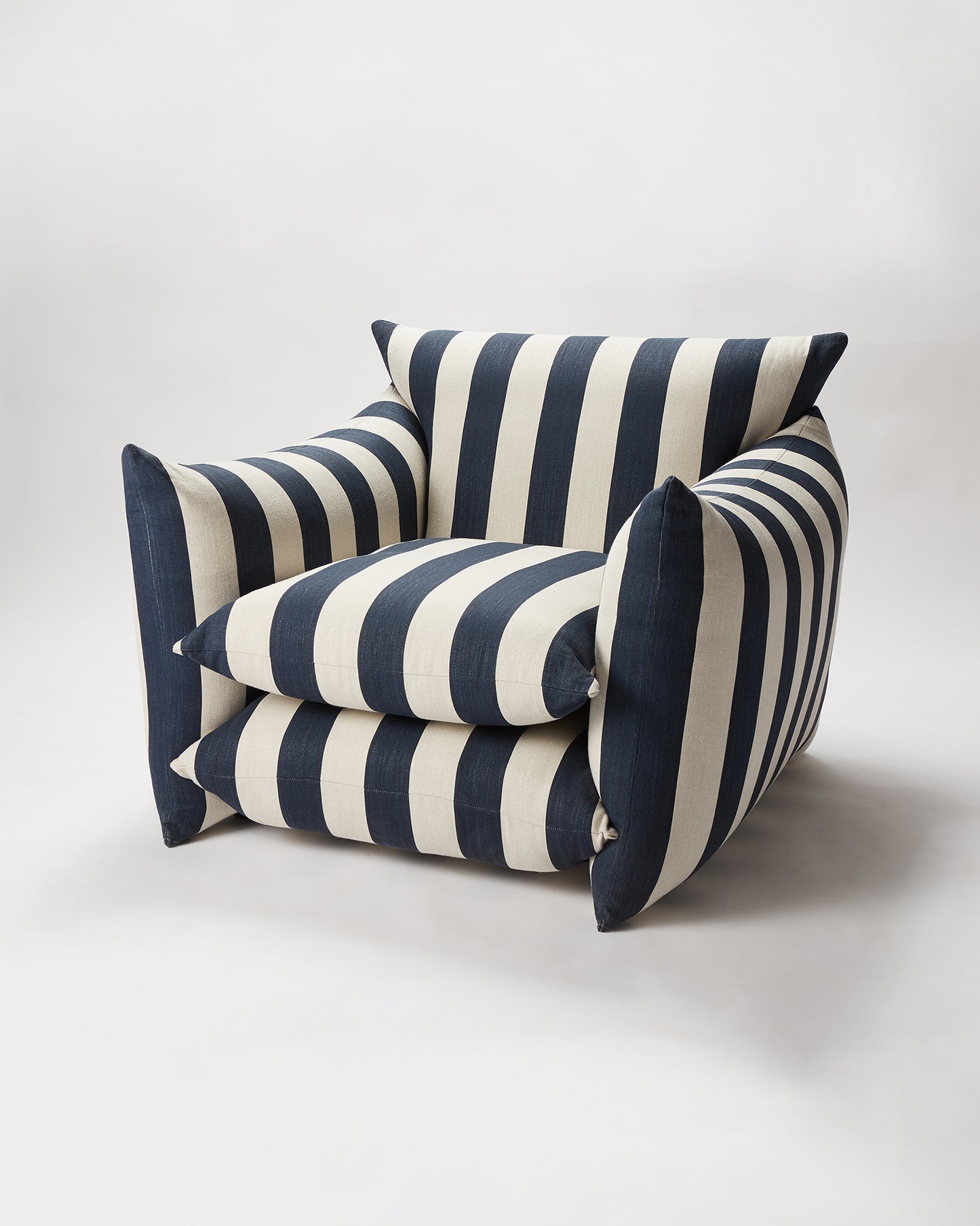 Studio Chair™ : Indigo Studio Stripe