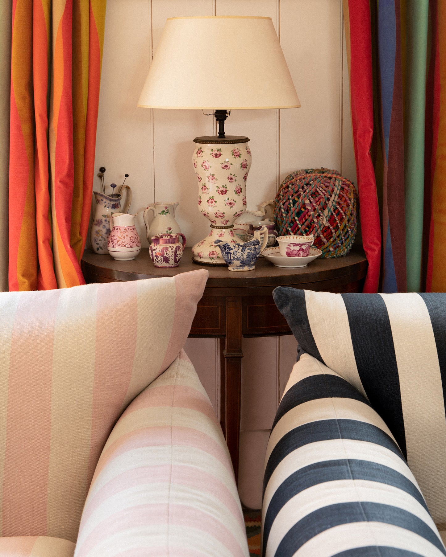 Studio Chair™ : Indigo Studio Stripe