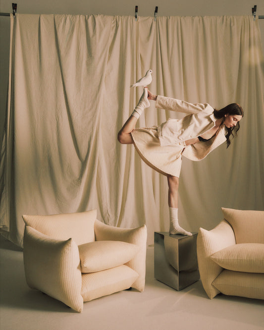 Studio Chair™ : Milk Jumbo Cord