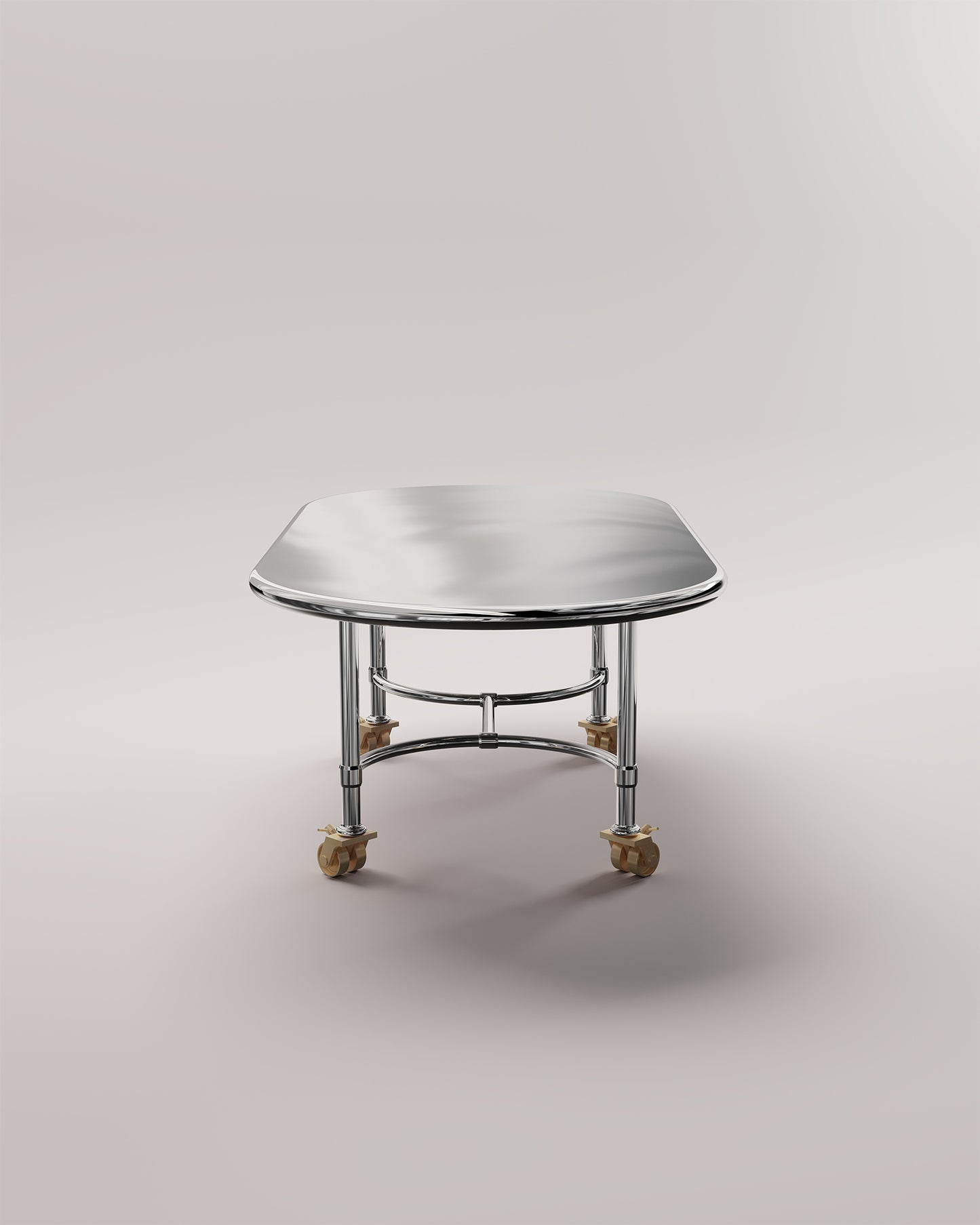 Daydream Muse Table™ : Stainless Steel