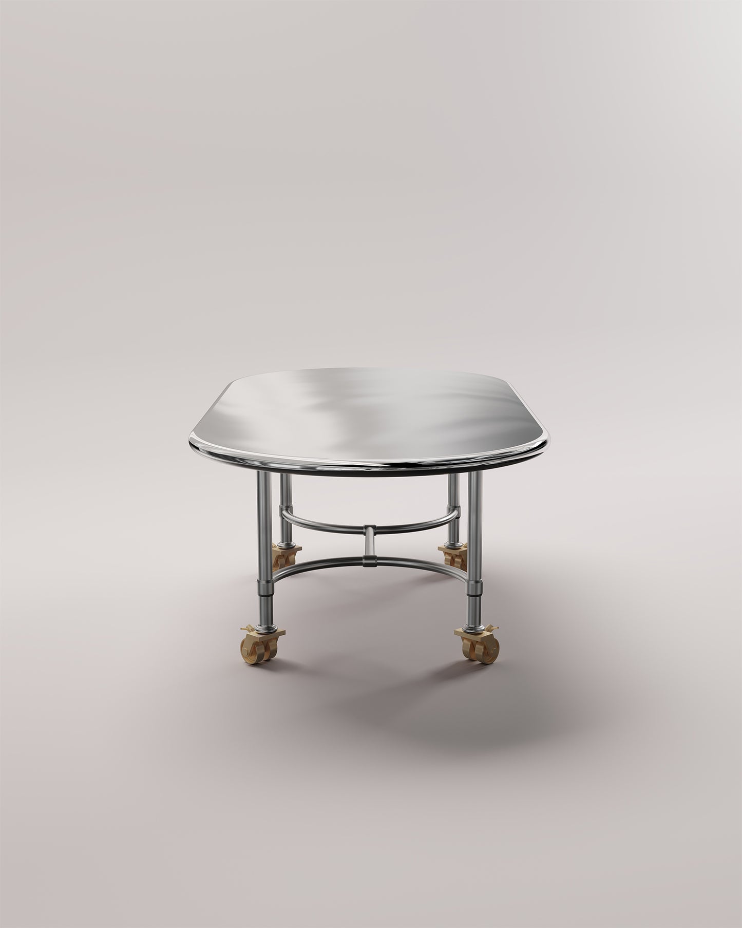 Daydream Muse Table™ : Stainless Steel