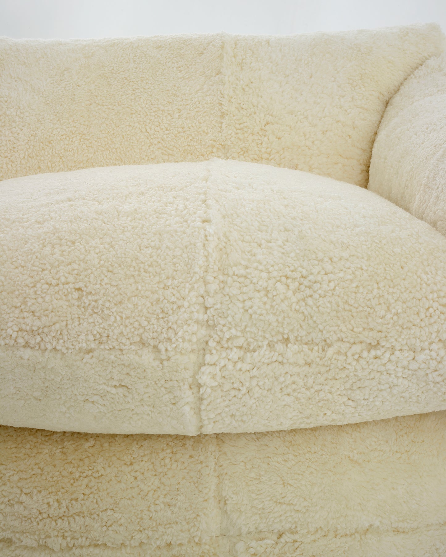 Studio Sofa in Shearling