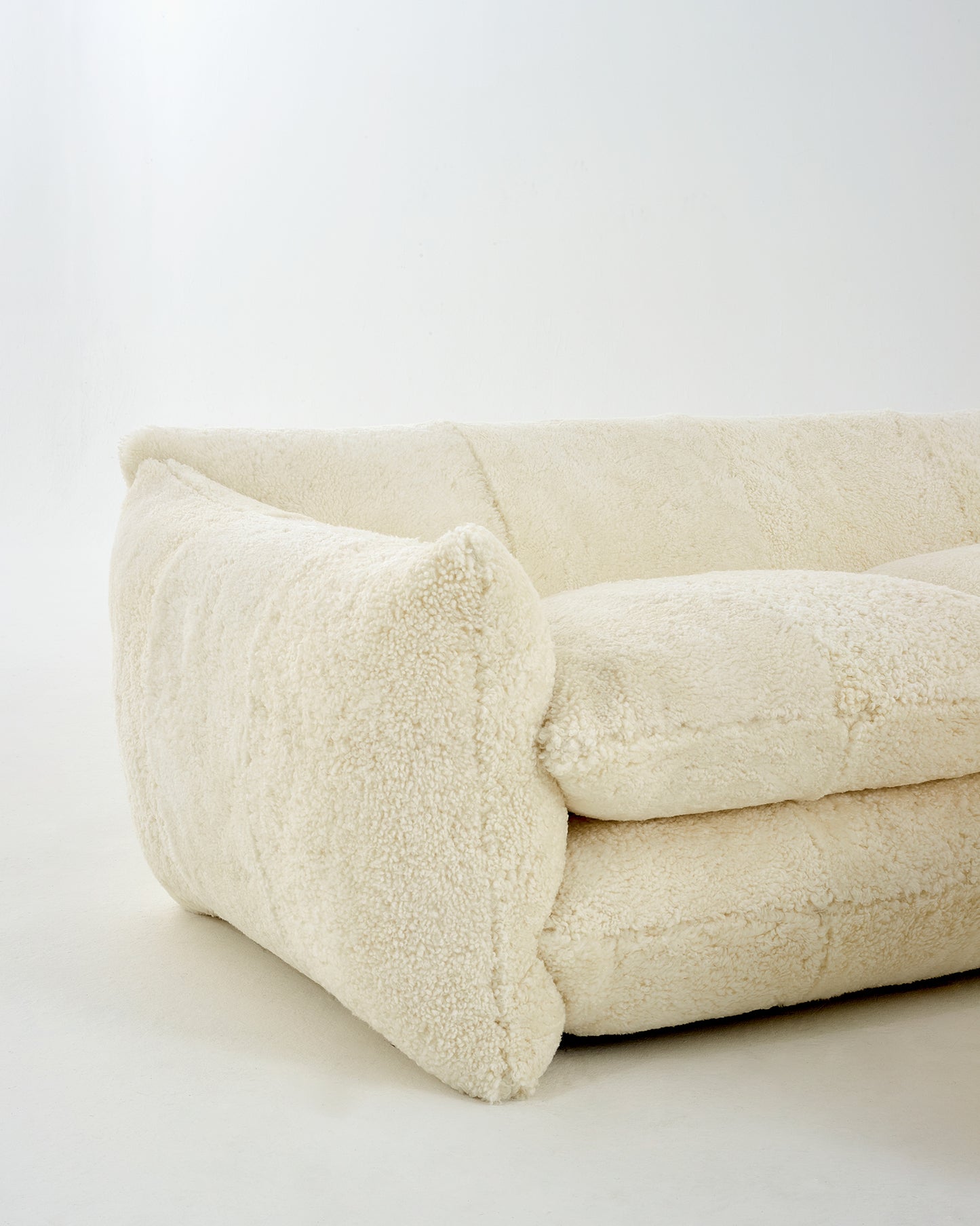 Studio Sofa in Shearling