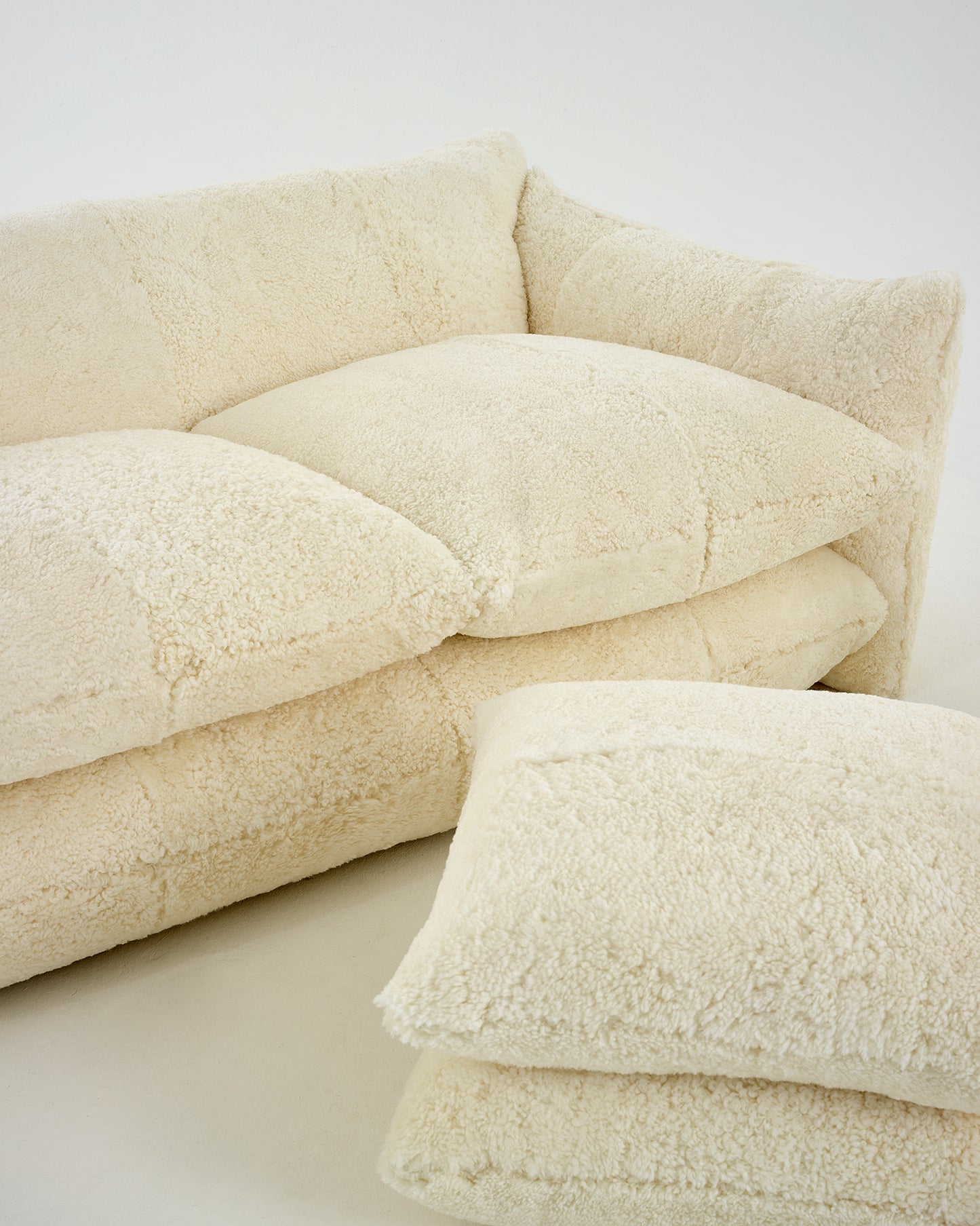 Studio Stool: Shearling