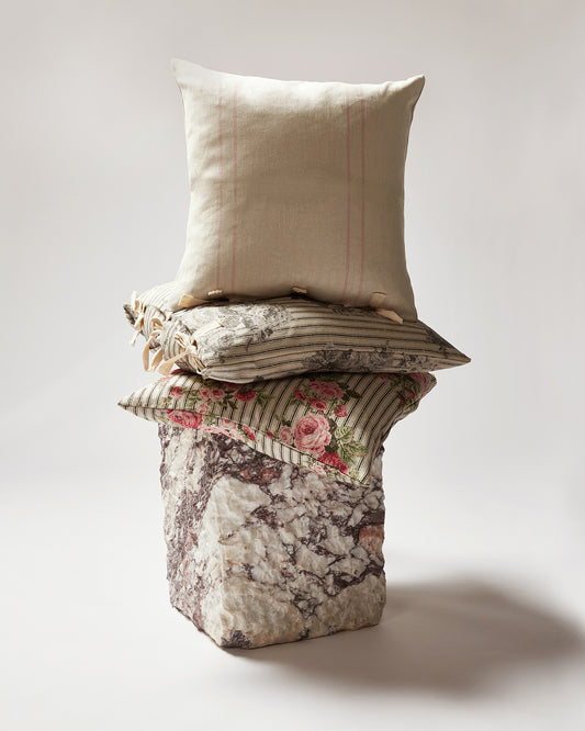 Cushion in Pencil Stripe