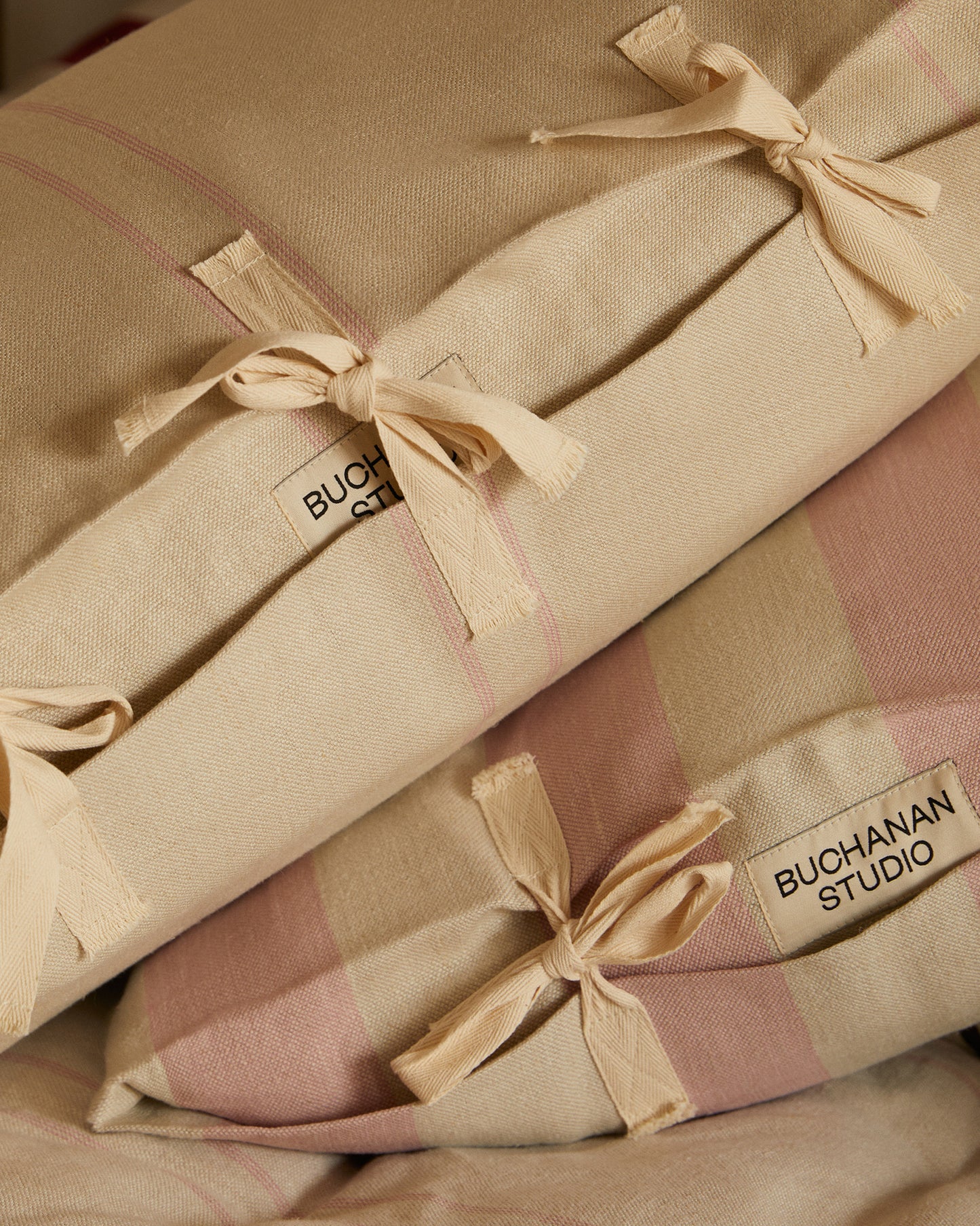 Cushion in Pencil Stripe