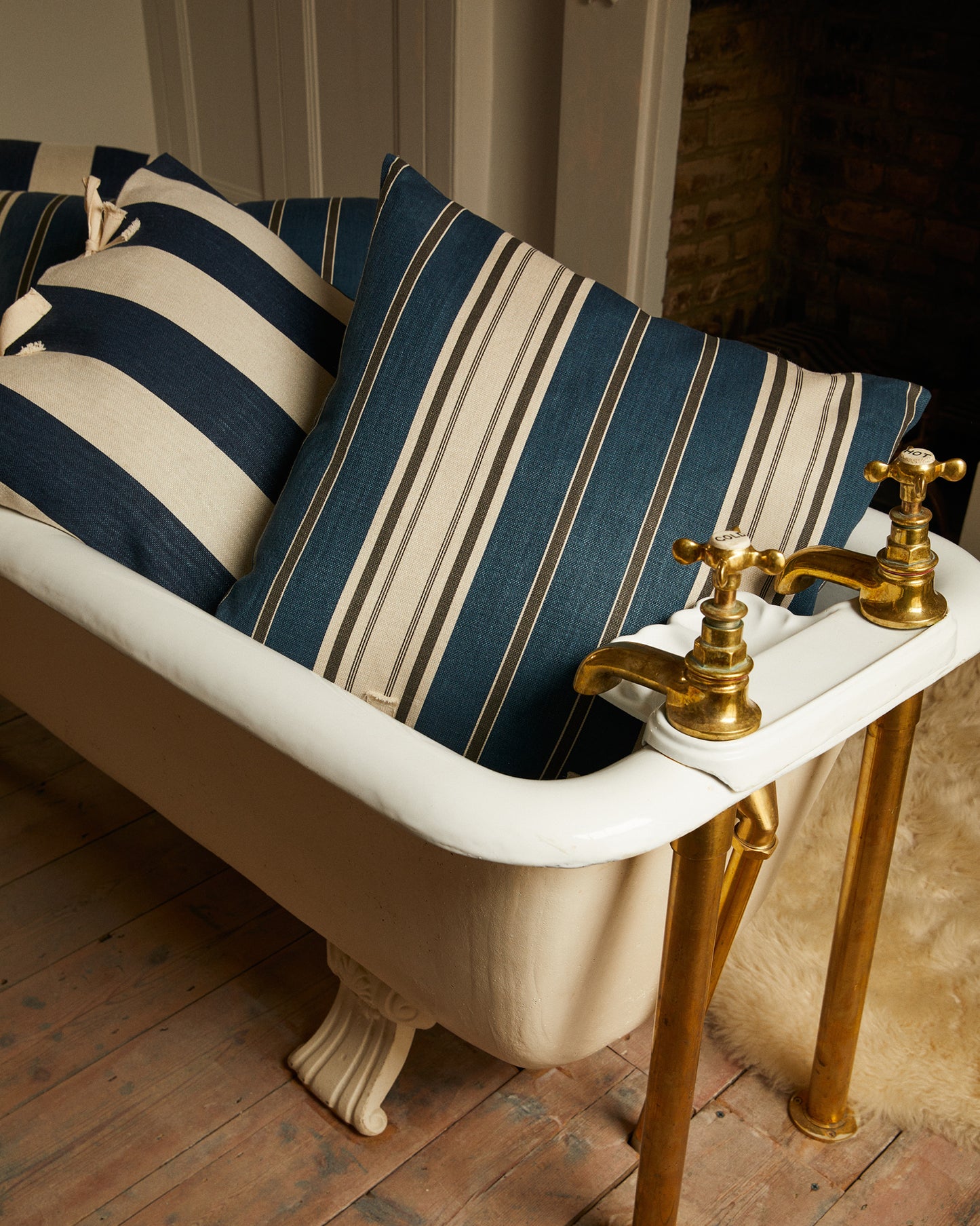 Cushion in Stripe Two