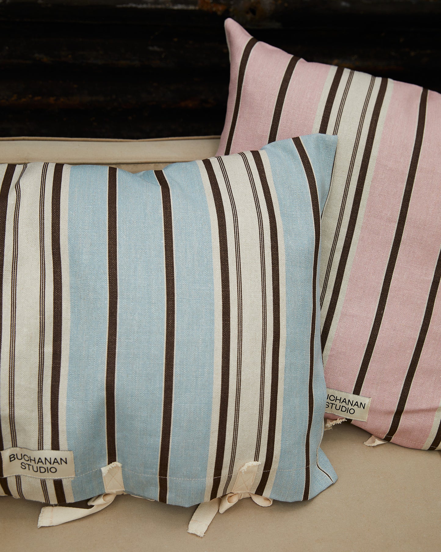 Cushion in Stripe Two