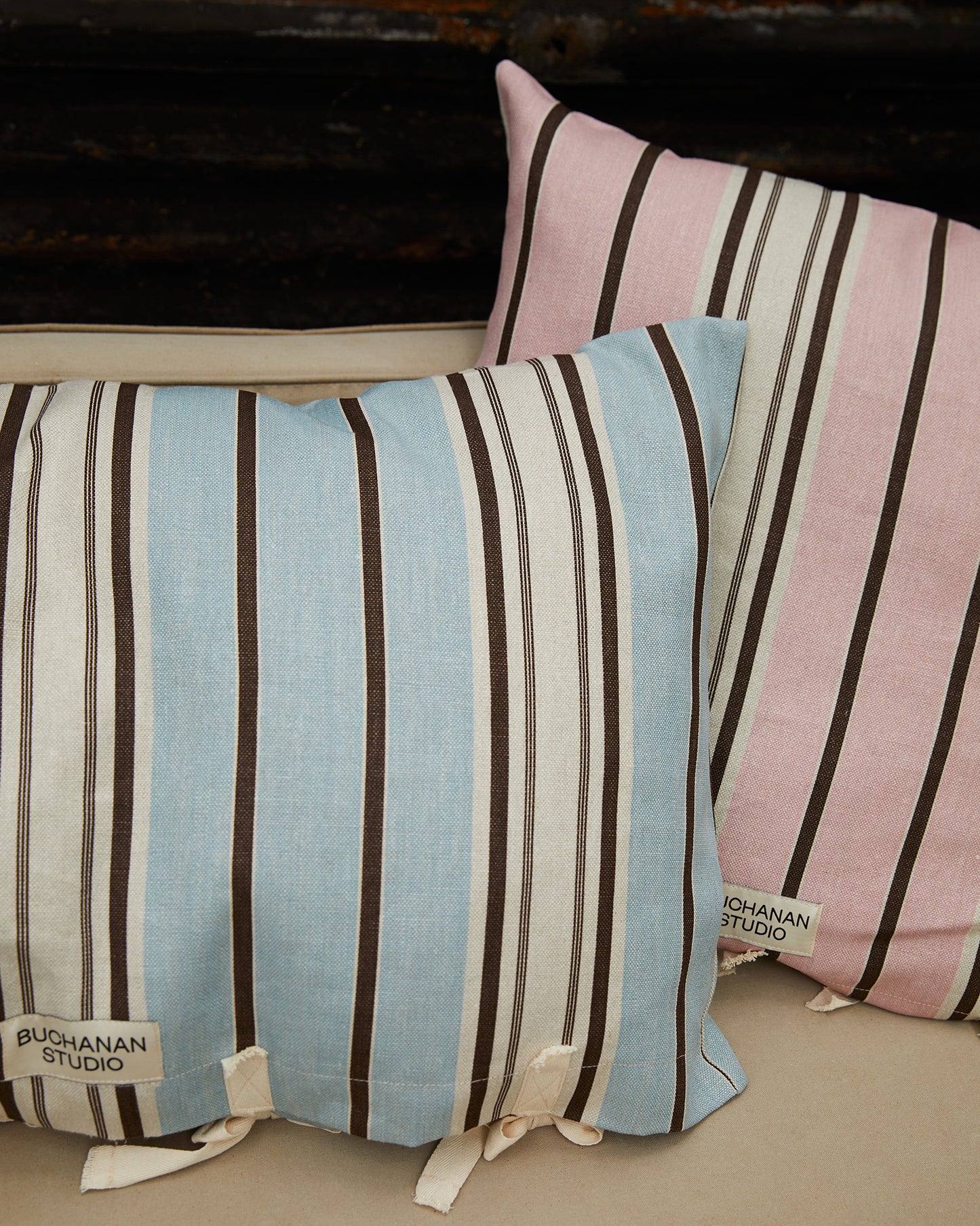 Cushion in Stripe Two