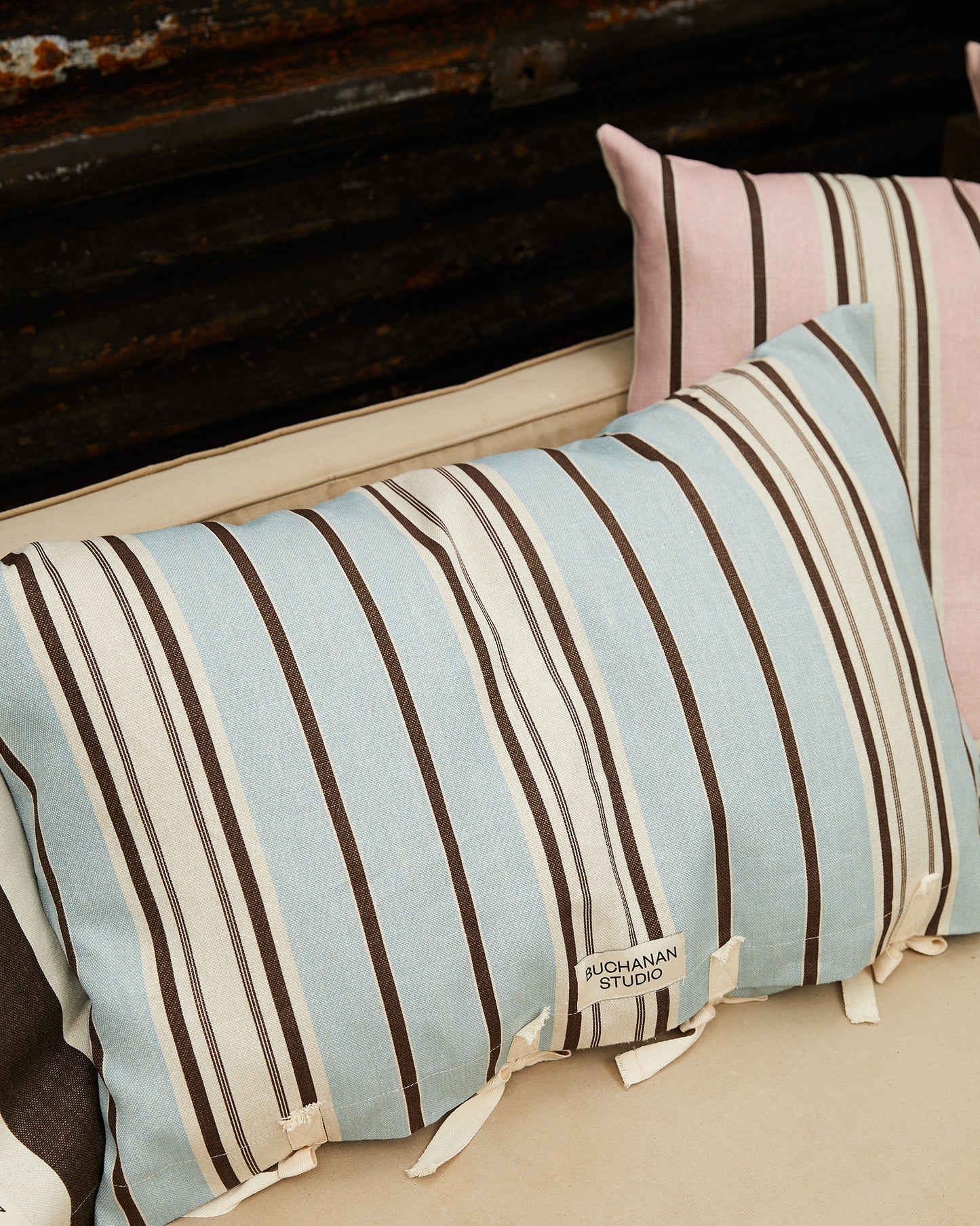 Cushion in Stripe Two