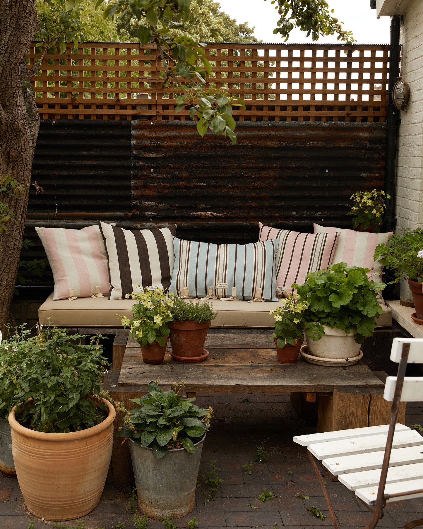 Cushion in Stripe Two