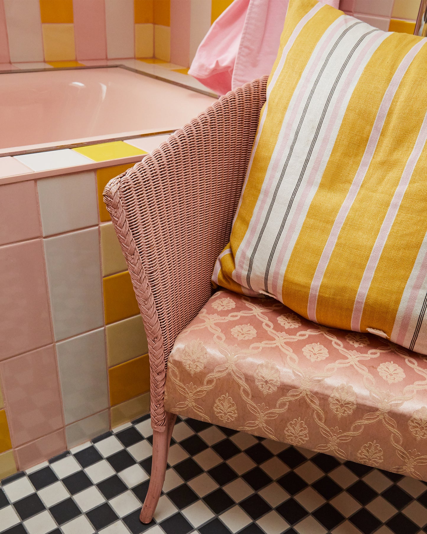 Cushion in Stripe Two