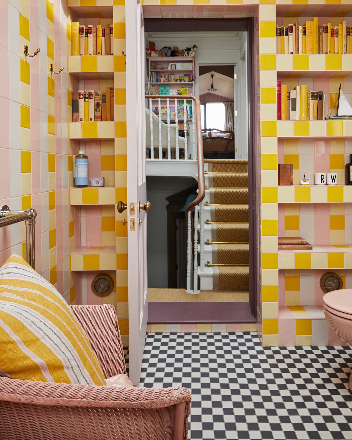 Cushion in Stripe Two