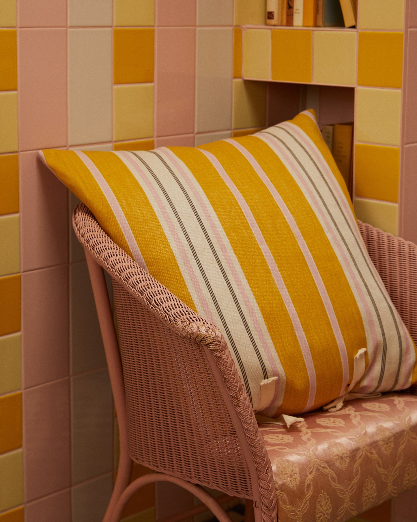 Cushion in Stripe Two