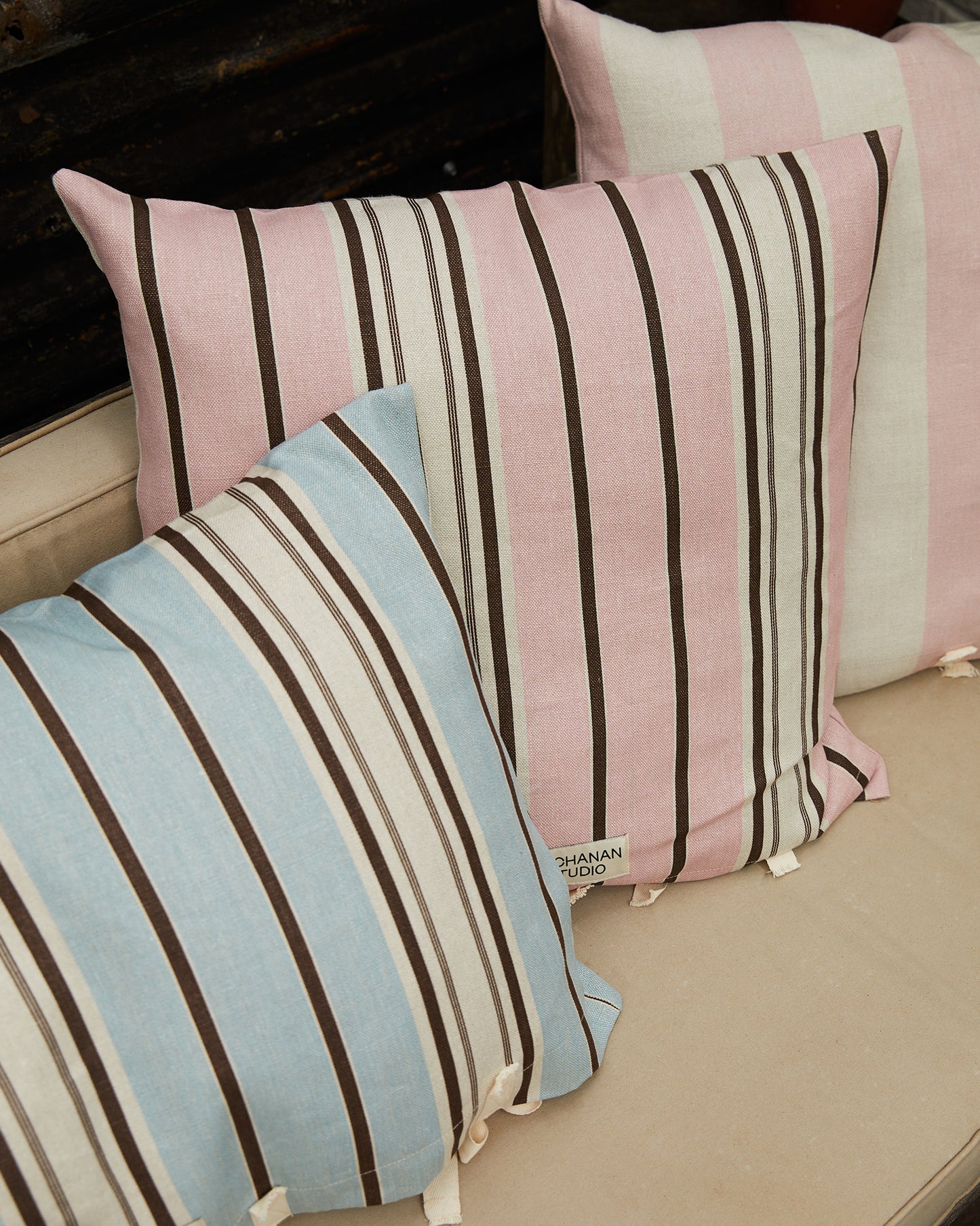 Cushion in Stripe Two