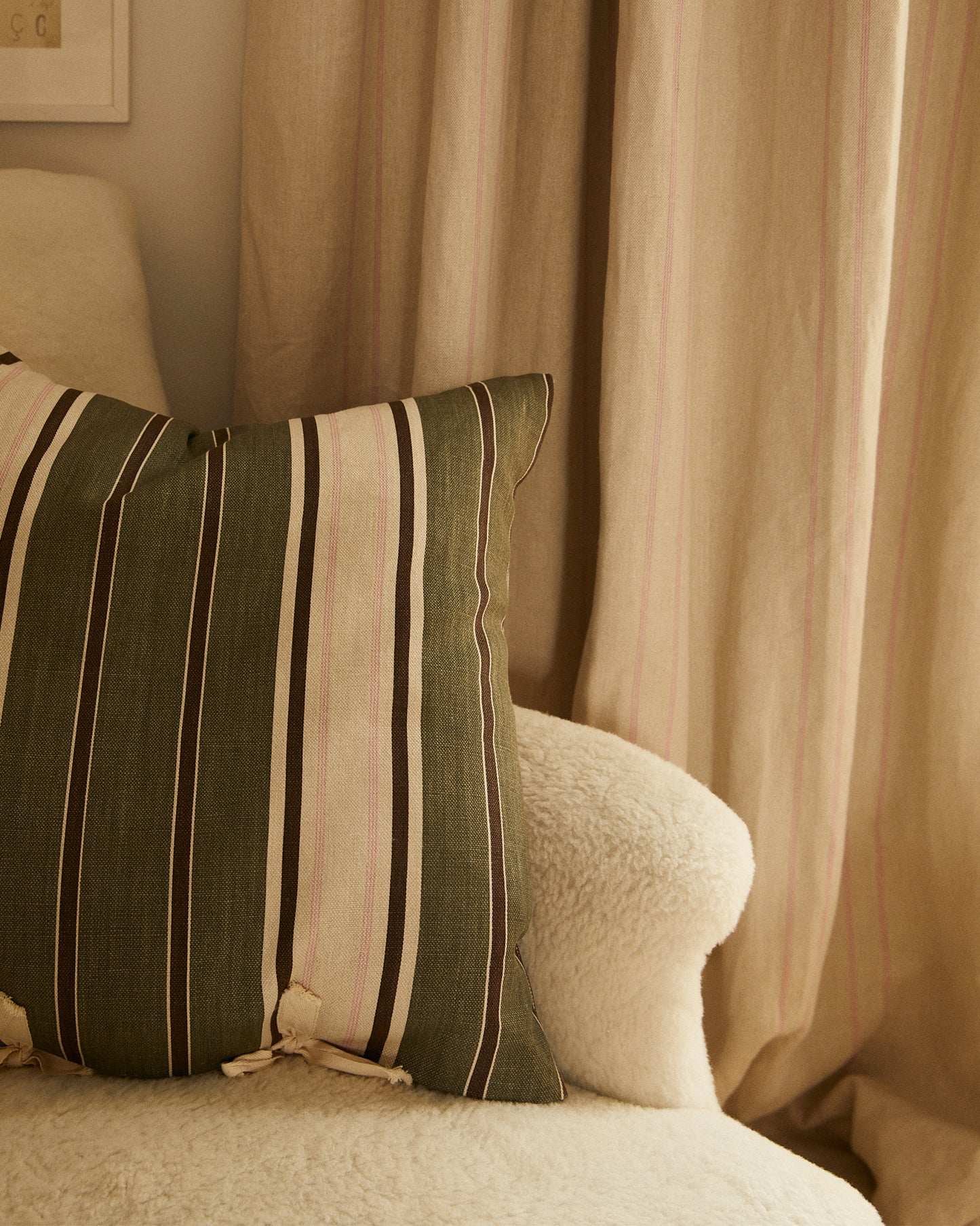 Cushion in Stripe Two