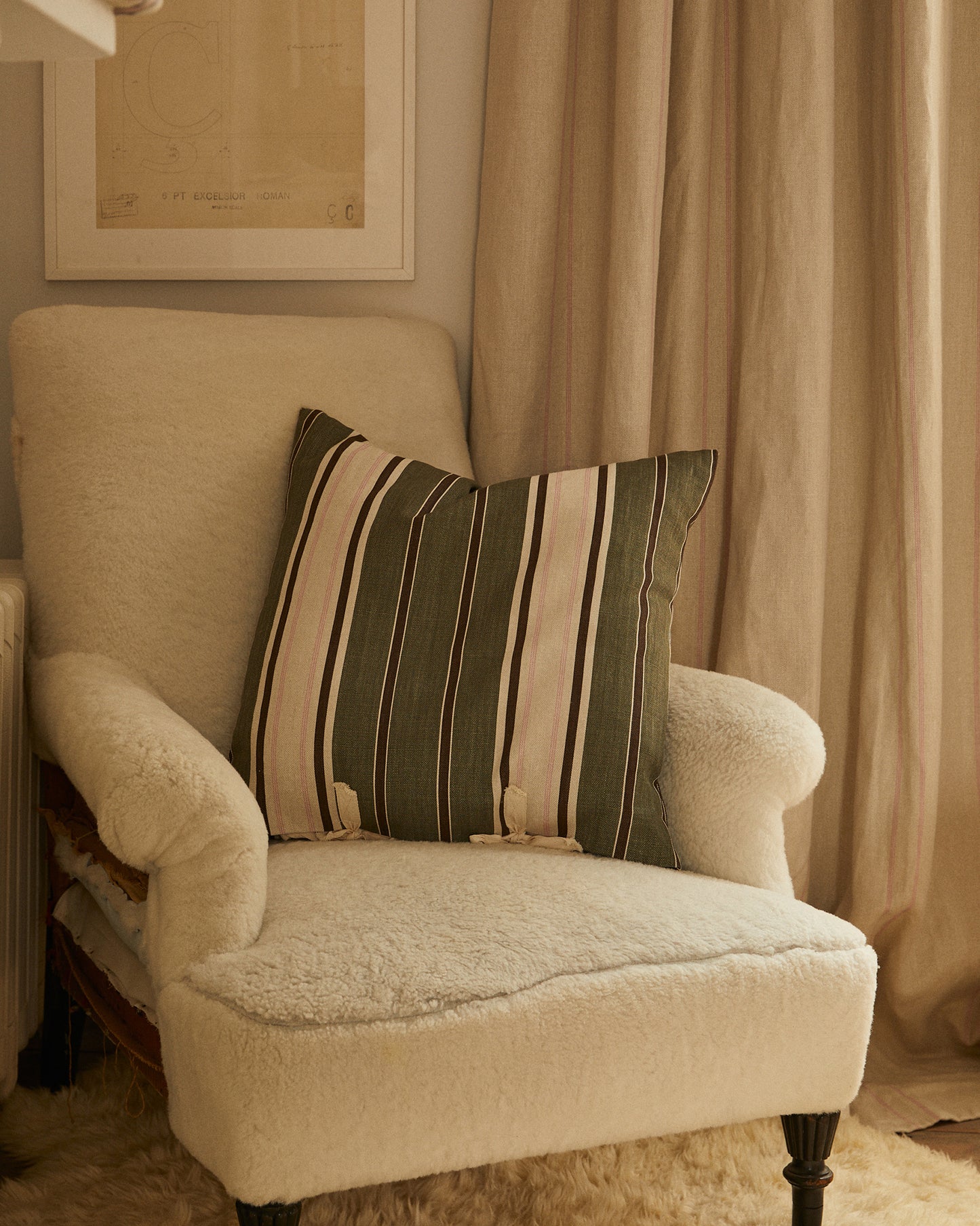 Cushion in Stripe Two