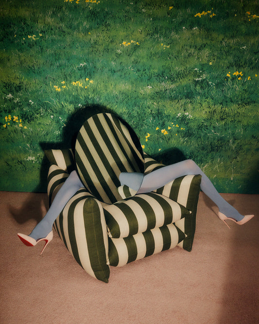 Studio Chair™ : Moss Studio Stripe