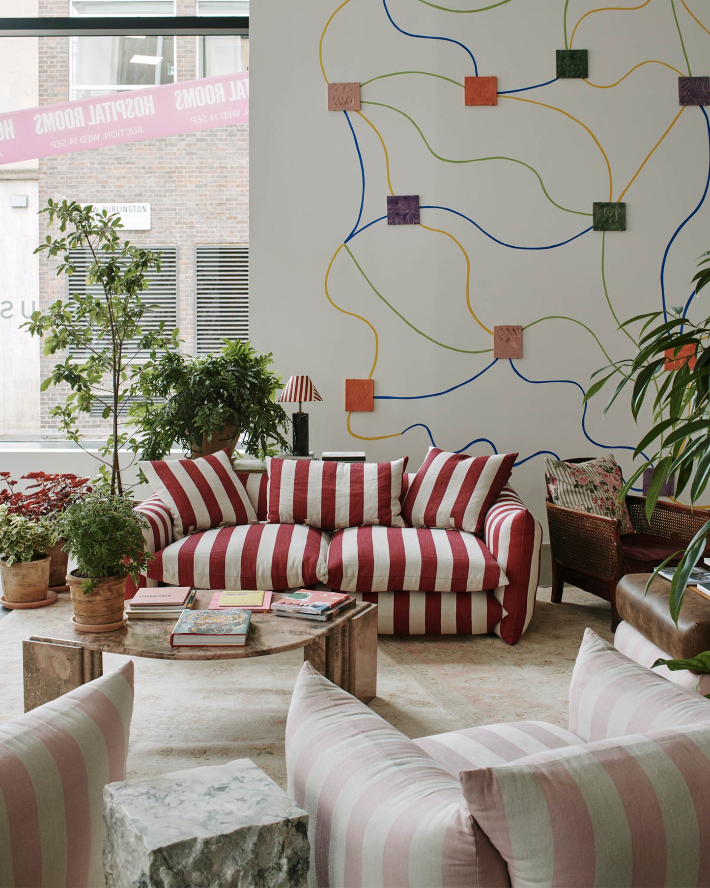 Studio Sofa in Studio Stripe